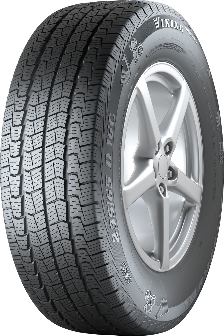 VIKING 195/65 R16 104/102T FOURTECH VAN M+S 3PMSF C (C-A-B[73])(Kistgk. négyévszakos abron